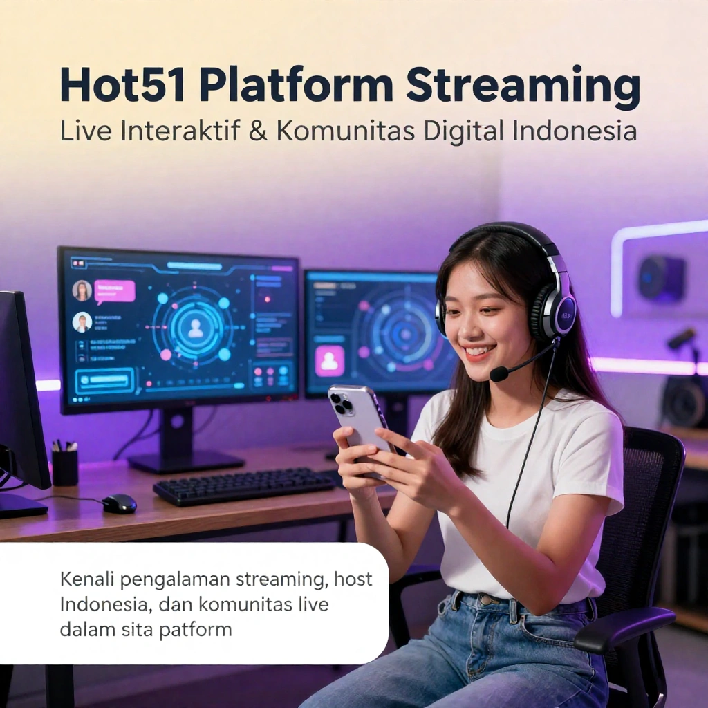Hot51 Platform Streaming Mengenal Ekosistem Live Interaktif Indonesia