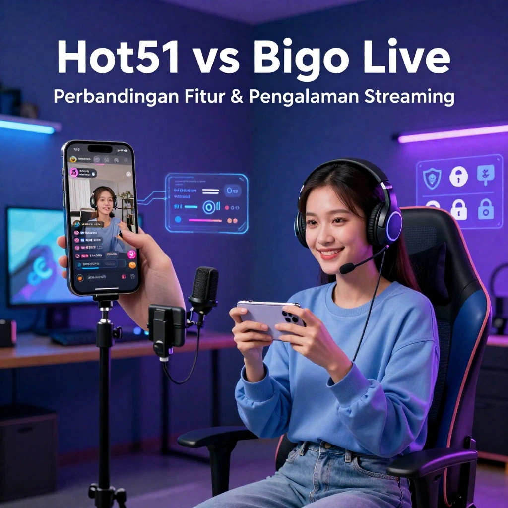 Hot51 vs Bigo Live Perbandingan Fitur dan Pengalaman Pengguna