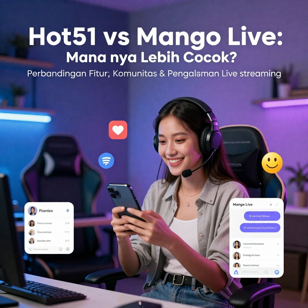 Hot51 vs Mango Live Perbandingan Fitur dan Pengalaman Pengguna