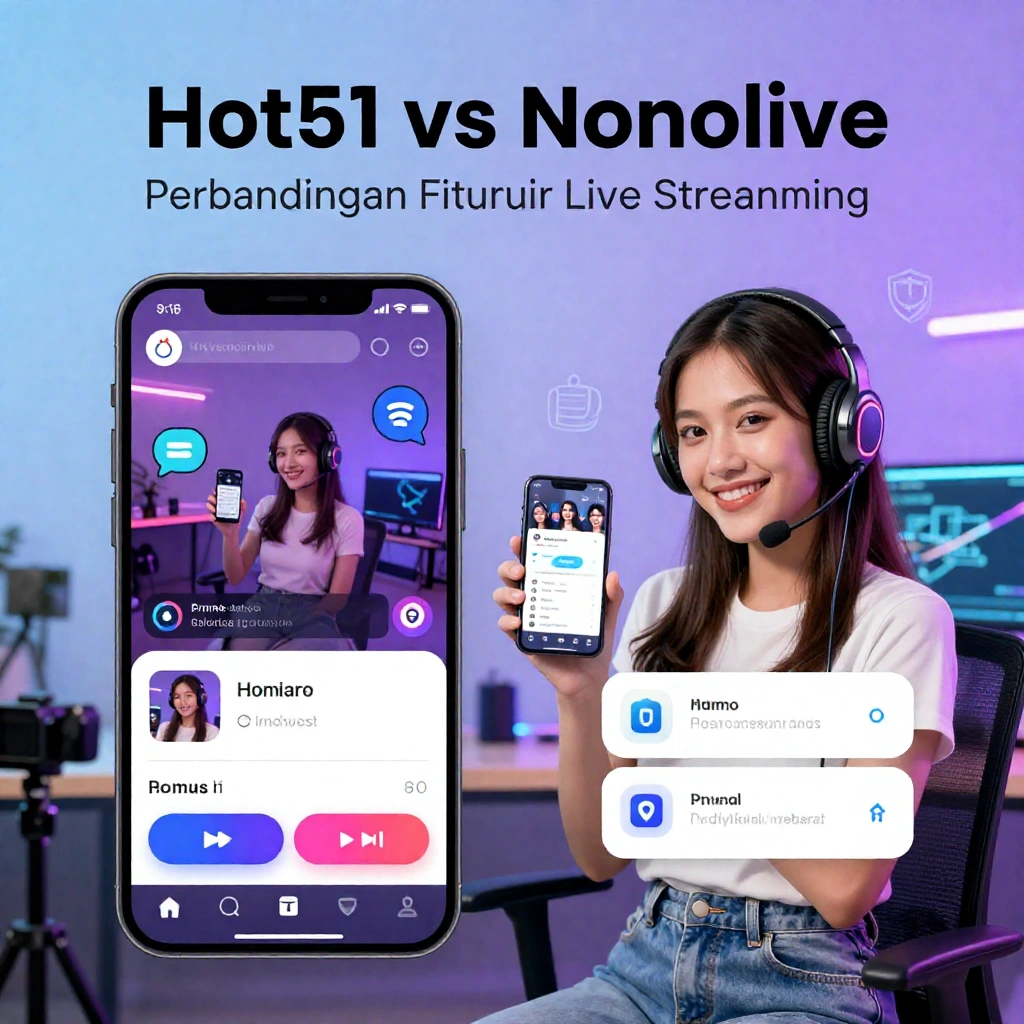 Hot51 vs Nonolive Perbandingan Fitur dan Pengalaman Live Streaming